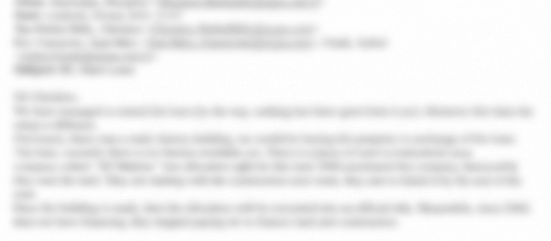 28 May 2021 — Muzaffer Başbudak. Subject: RE: Bank Loan. Permanently blurred email preview from page 20 of the analysis file.